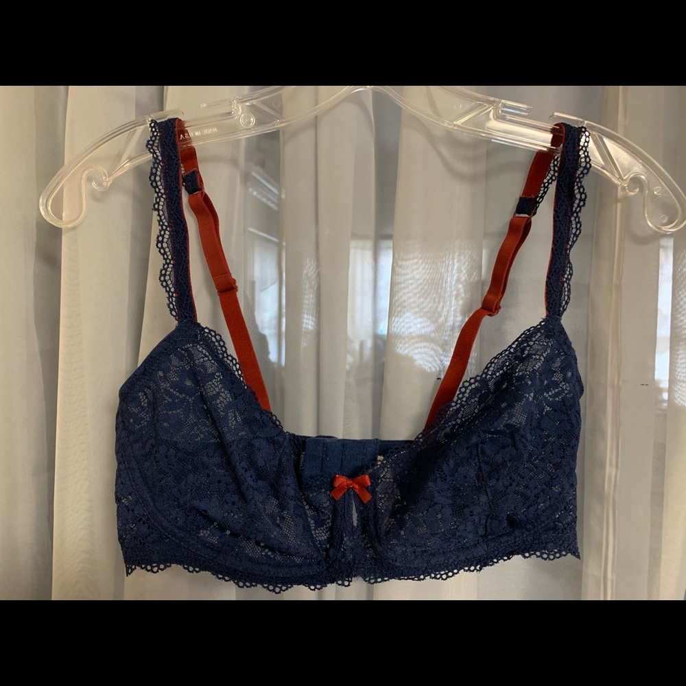 Navy bralette